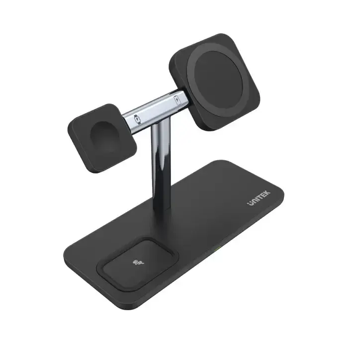 P1212A, UNITEK, 3 in 1 Magnetic Wireless Charger..
