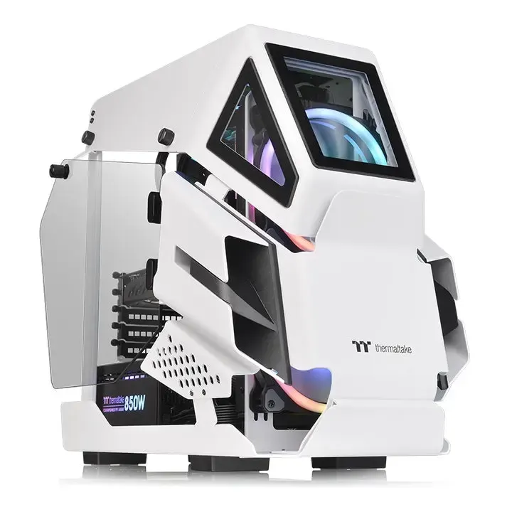 Thermaltake, AH T200 Snow Micro Chassis Case White