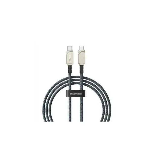 Baseus Unbreakable USB-C to USB-C 1m Black/White