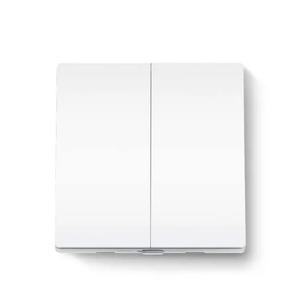 ჭკვიანი ჩამრთველი TP-Link Tapo S220 Smart Light Switch 2-Gang 1-Way