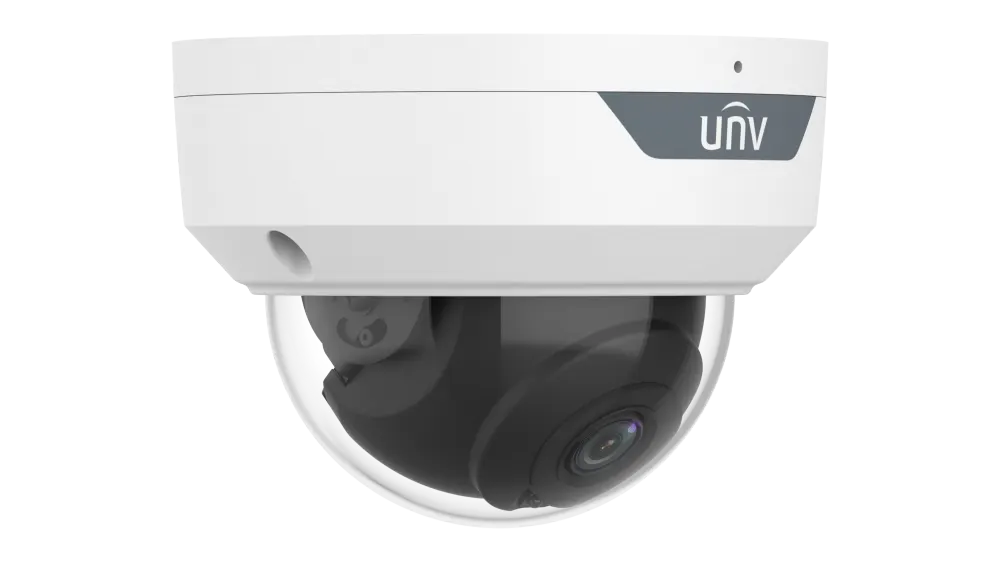 IP კამერა - 2მპ, 4მმ, Dome, HBD 2.0, Mic, IK10, Uniview IPC322LB-AF40-A2