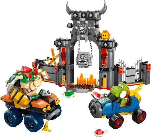 კონსტრუქტორი LEGO Super Mario Mario Kart – Bowser's Castle 72039