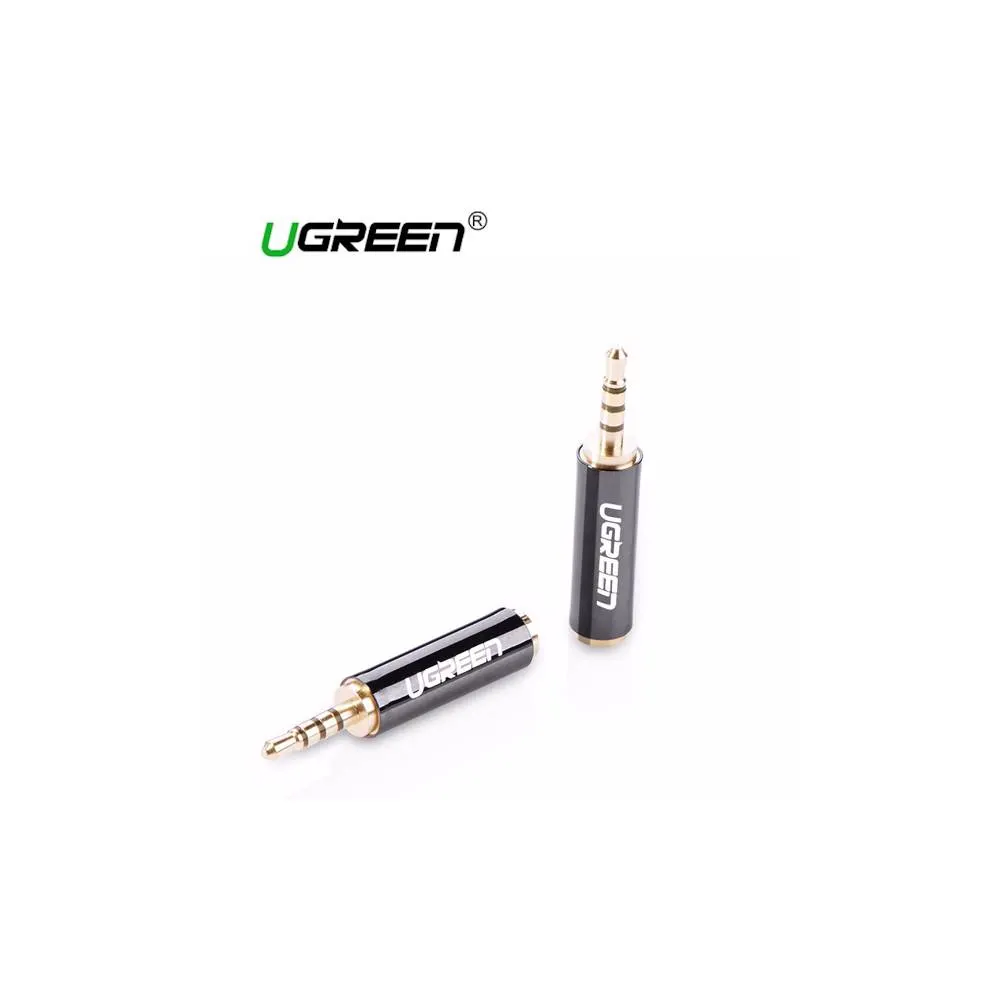 აუდიო ადაპტერი UGREEN (20501), 2.5mm Male to 3.5mm Female Adapter, Grey