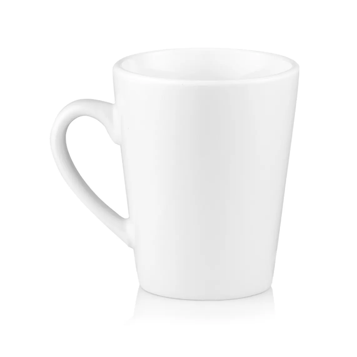 კათხა Mug ARDESTO Mario, 240ml, ceramics, white, white