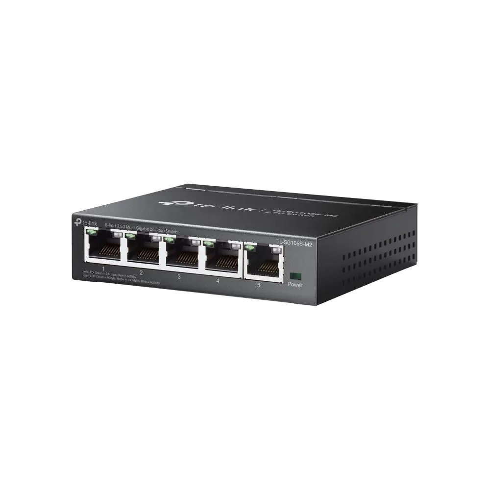 TP-Link, TL-SG105S-M2, Switch, 5-Port 2.5G Multi-Gigabit Desktop Switch