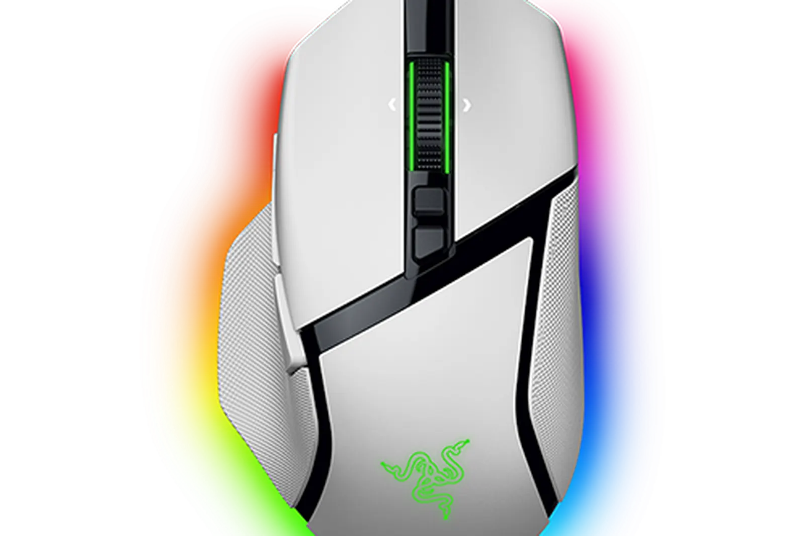 მაუსი Razer Mouse Basilisk V3 Pro 35K, RGB, USB-A/WL/BT, white