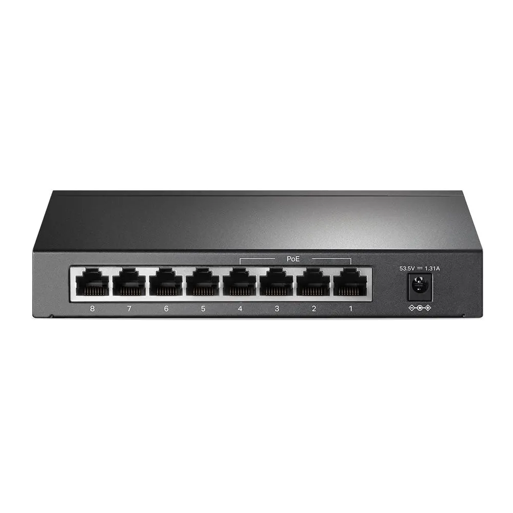 TP-Link, TL-SG1008P, 8-Port Gigabit Desktop Switch with 4-Port PoE
