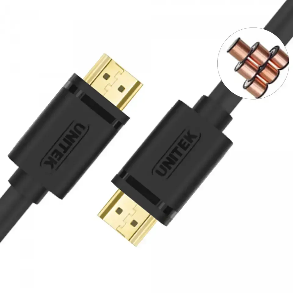 Y-C137M,UNITEK 1.5M, HDMI (M) to HDMI (M) Cable 4K 60Hz