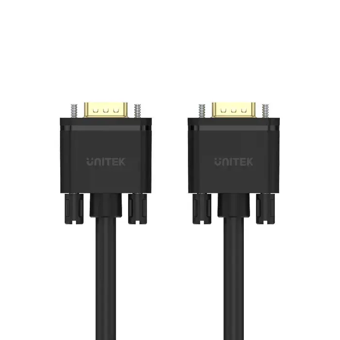 Y-C503G, UNITEK, 1.5M, HD15 VGA (M) to VGA (M) (3C+6).