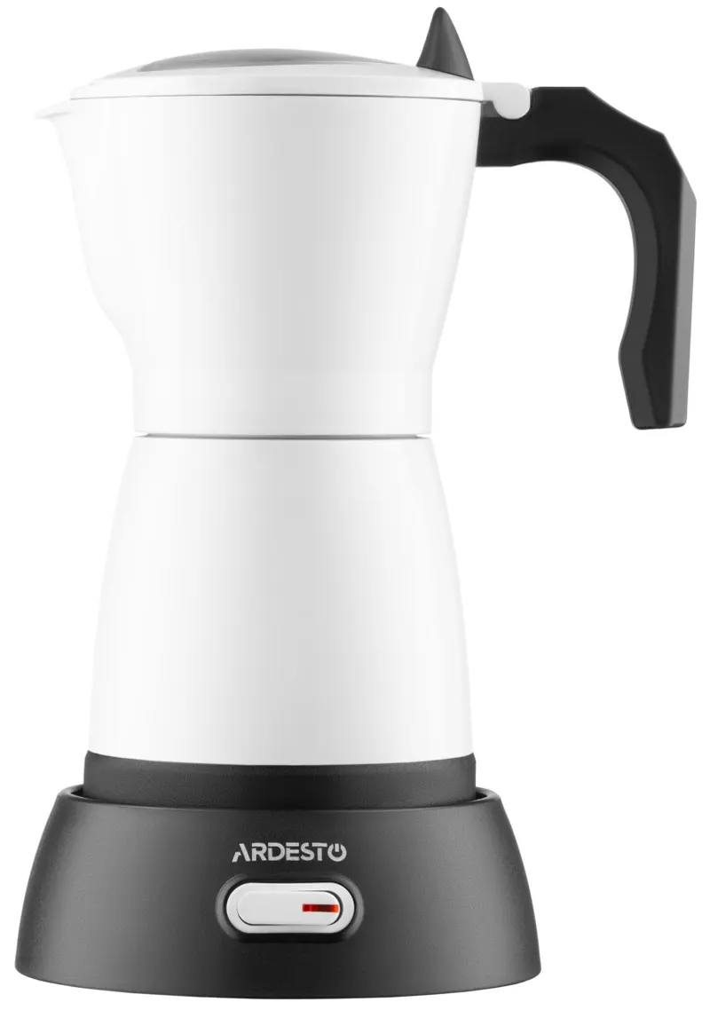 ყავის აპარატი Ardesto coffee maker Electric moka pot. 0.3l, ground, white