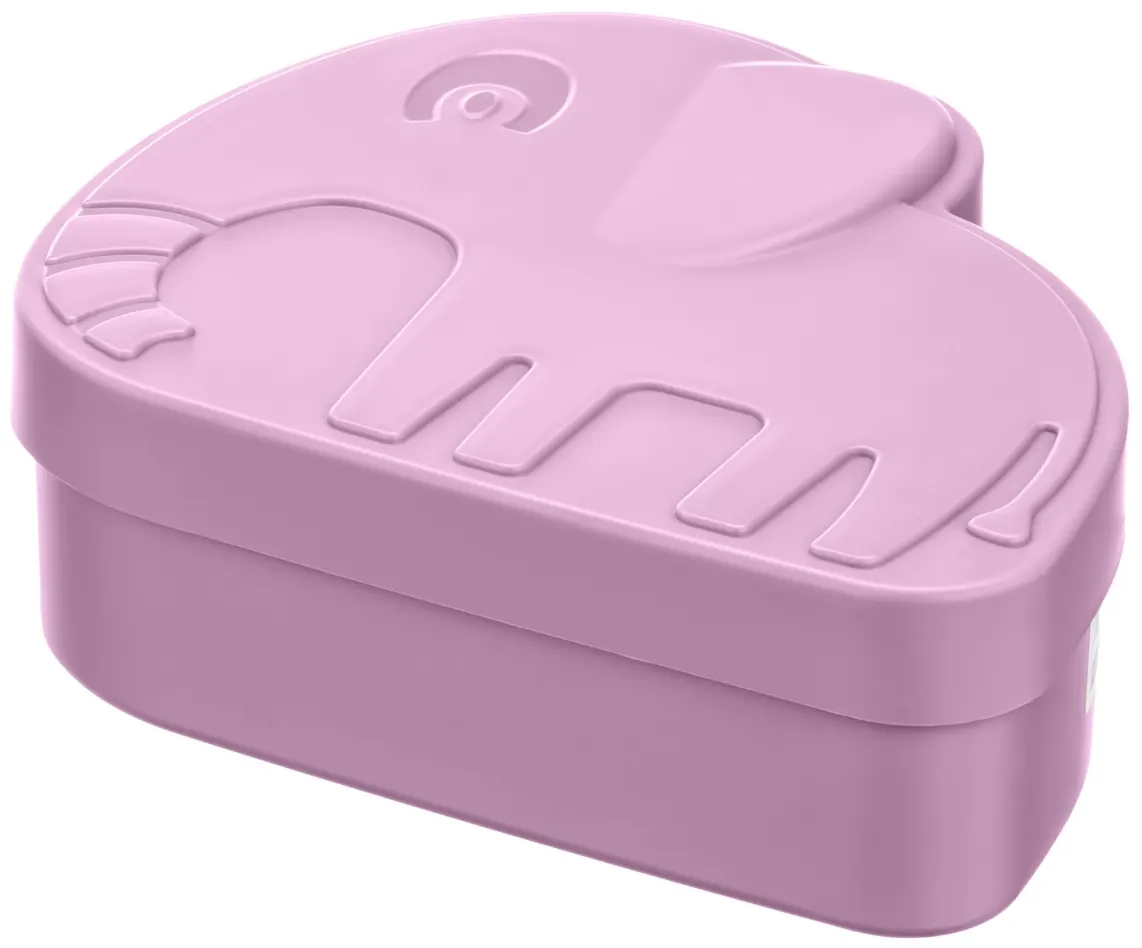 საკვების კონტეინერი ARDESTO Lunch box Fresh Elephant 1l, plastic, purple