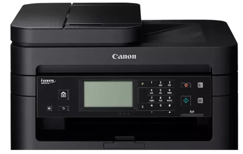 Canon I-SENSYS MF237W 23 ppm /USB/WIFI/LAN/ADF BUNDLE + 2 Cartridge 737 (2,400 pages )