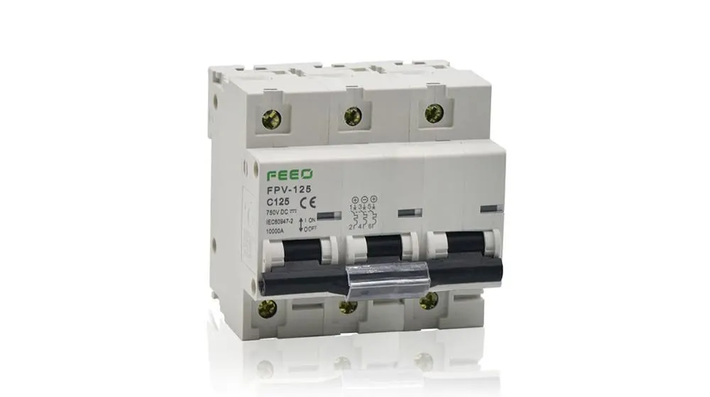 მუდმივი დენის ავტომატური ამომრთველი 3P 125A, NEX FPV-125