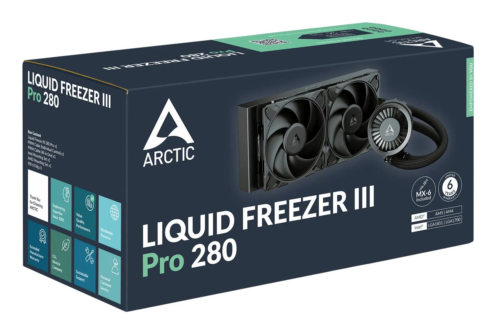 ქულერი Arctic Liquid Freezer III Pro 280