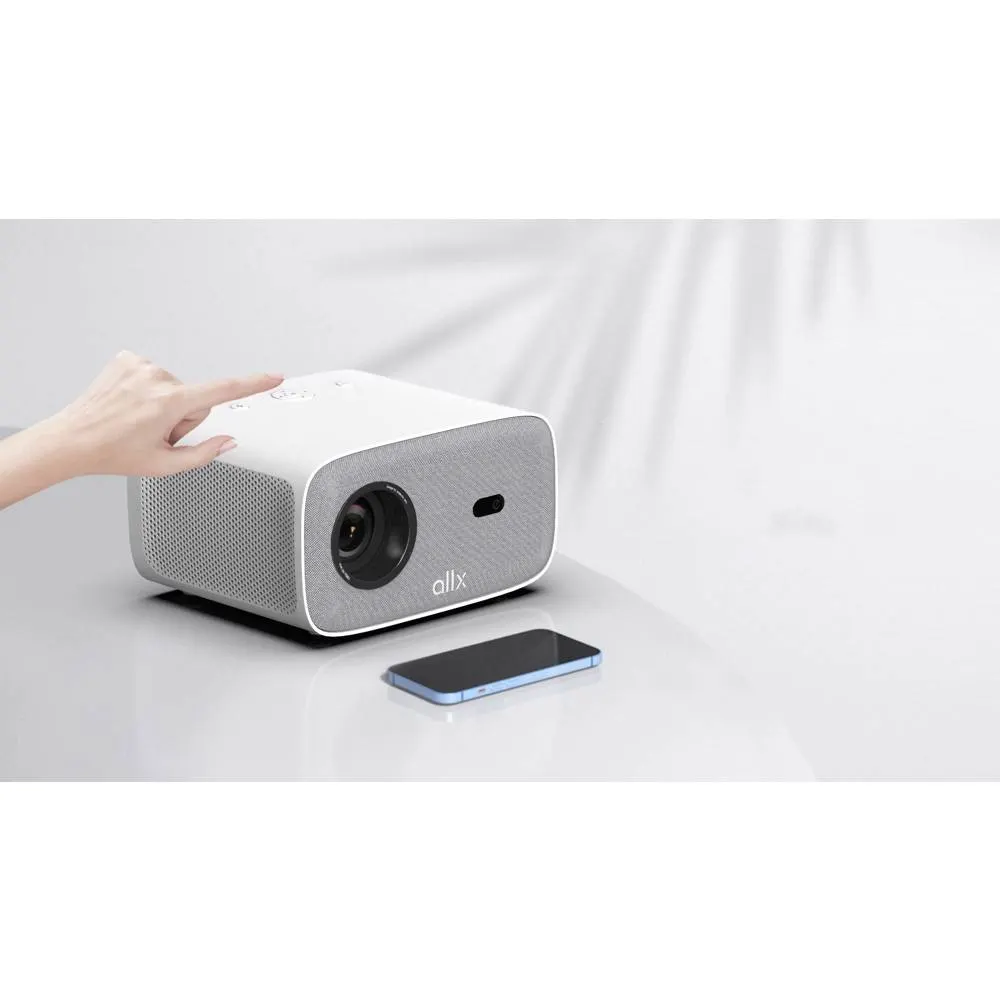 ALLX AX-PF350W, LCD Projector, FHD 1920x1080, 320Lm, White
