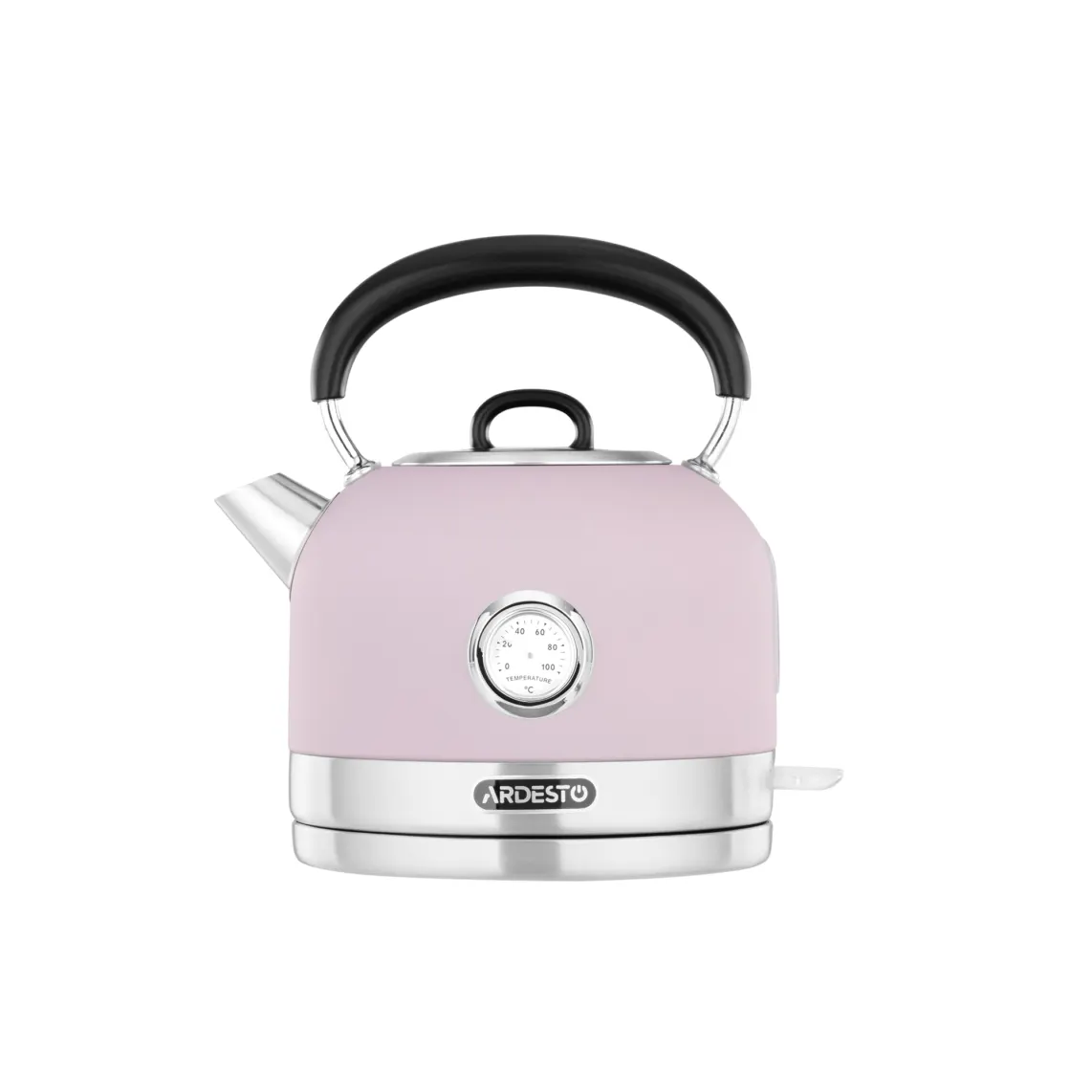ელექტრო ჩაიდანი Ardesto electric kettle EKL-F500L, 1.7L, metal, matte, Otter, purple