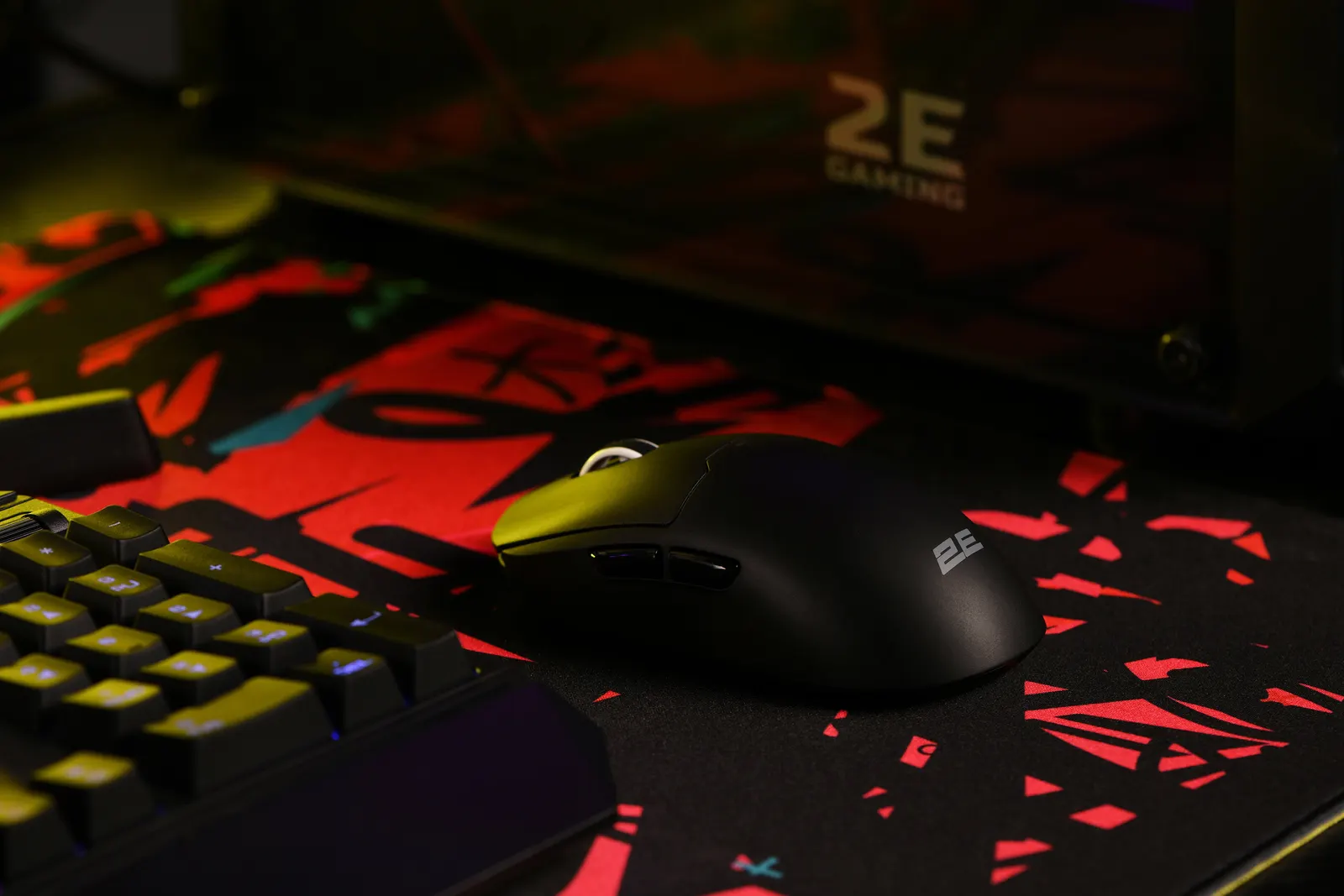 მაუსი 2E GAMING Mouse MG355 WL, RGB, USB-A/WL, black
