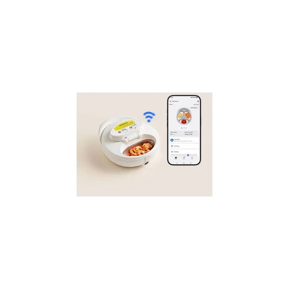 UBTech UCAT F21, UBPet Smart Pet Feeder, White