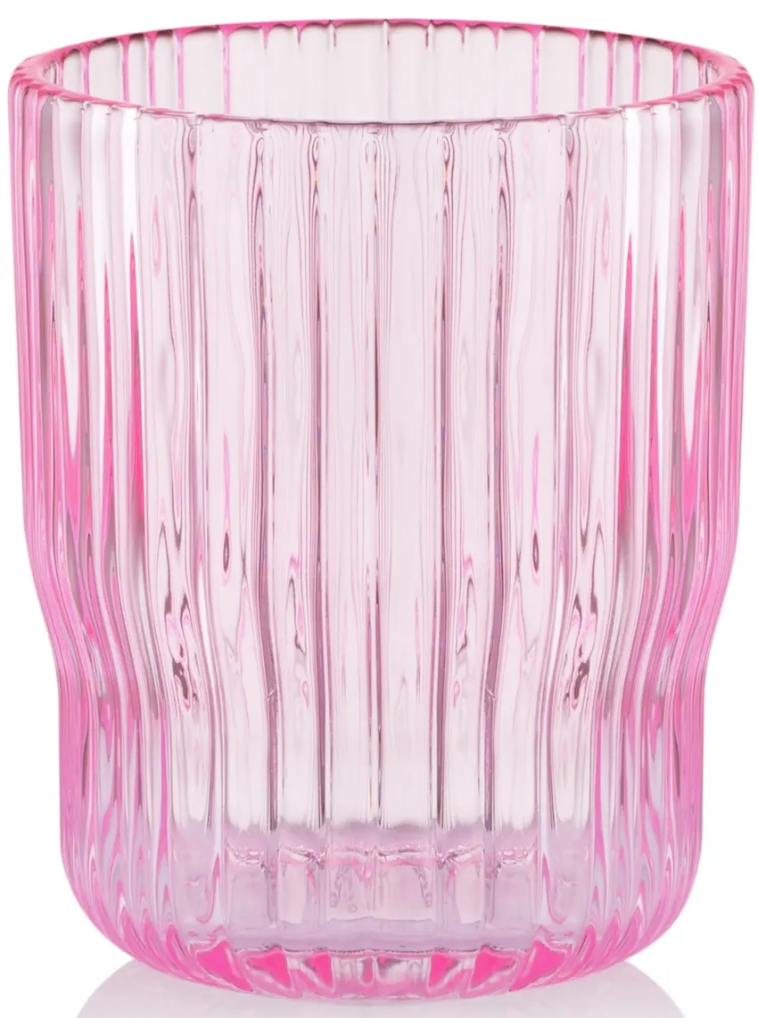 Low glasses set ARDESTO, 300ml, 2pcs, glass, pink