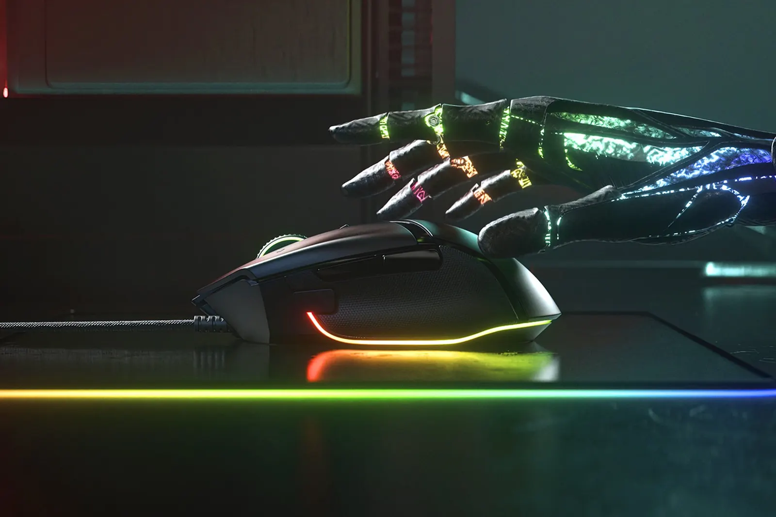 Razer Mouse Basilisk V3, RGB, USB-A, black