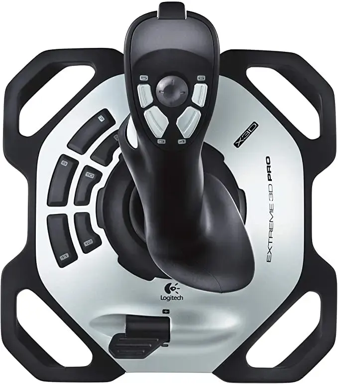 Extreme 3D Pro Joystick 12 Buttons , LOGITECH - SILVER/BLACK - USB 942-000031