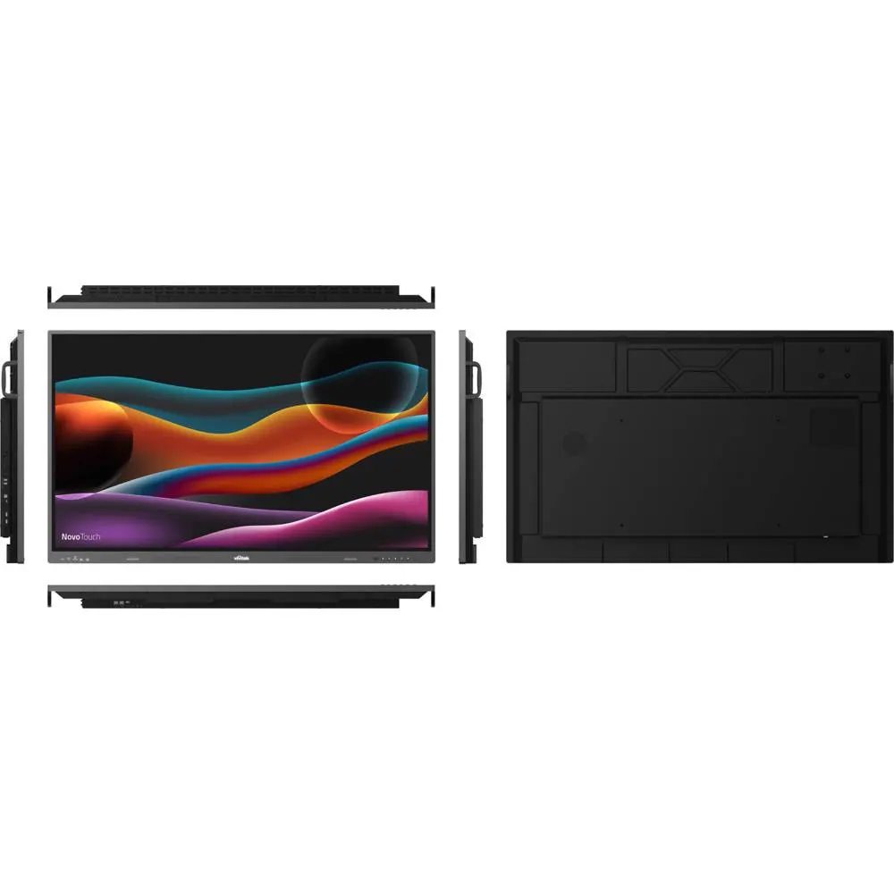 Interactive display Vivitek EK867i NovoTouch, 86", RAM 16GB, 128GB, Smart Board, Grey