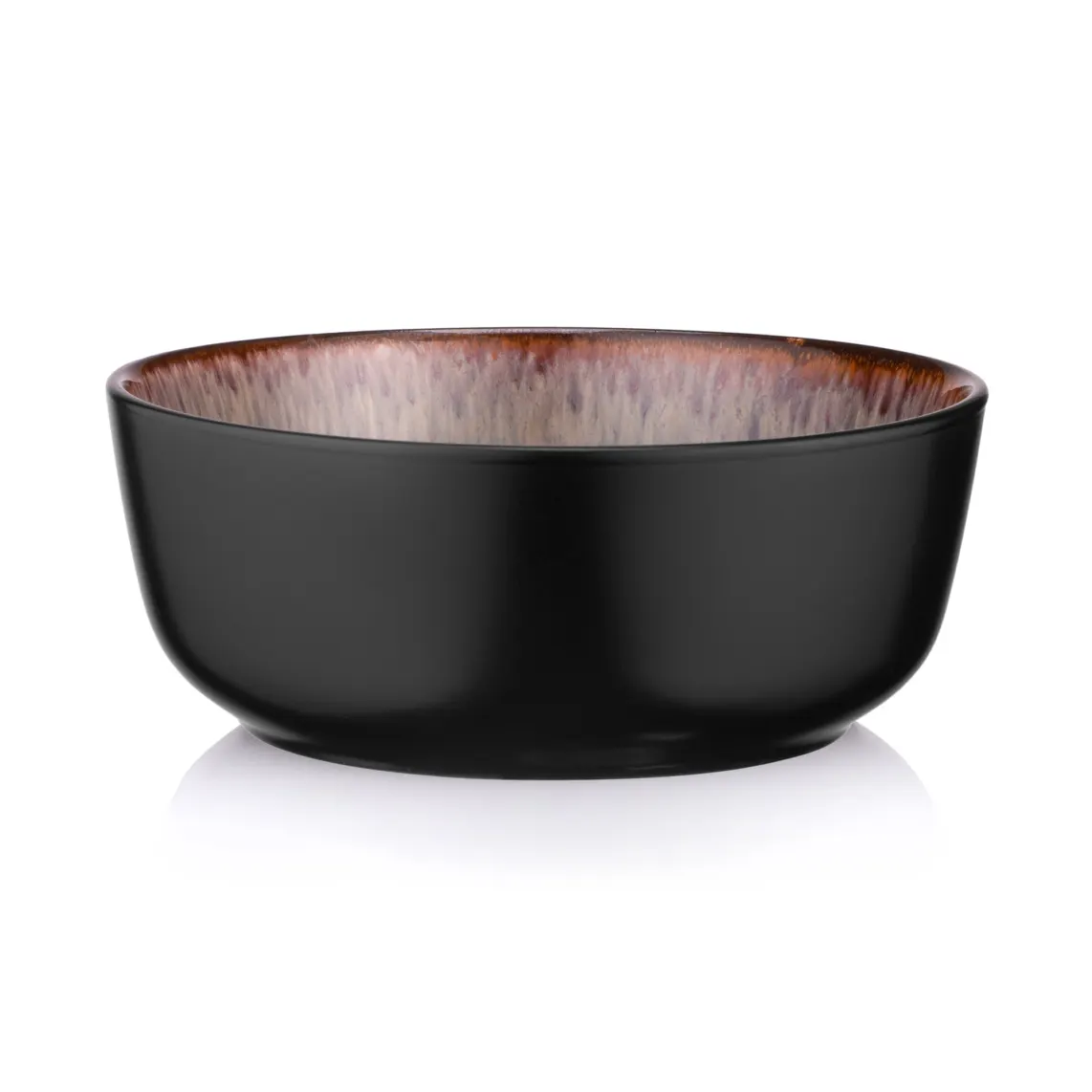 ჯამი Ardesto Bowl Bolzano, 720ml, ceramic, black-brown