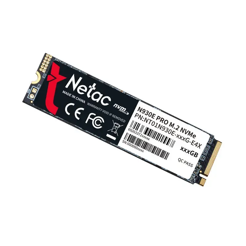 Netac, N930ES, NVMe SSD, 128GB , PCIe Gen 3 x4 M.2 2280.