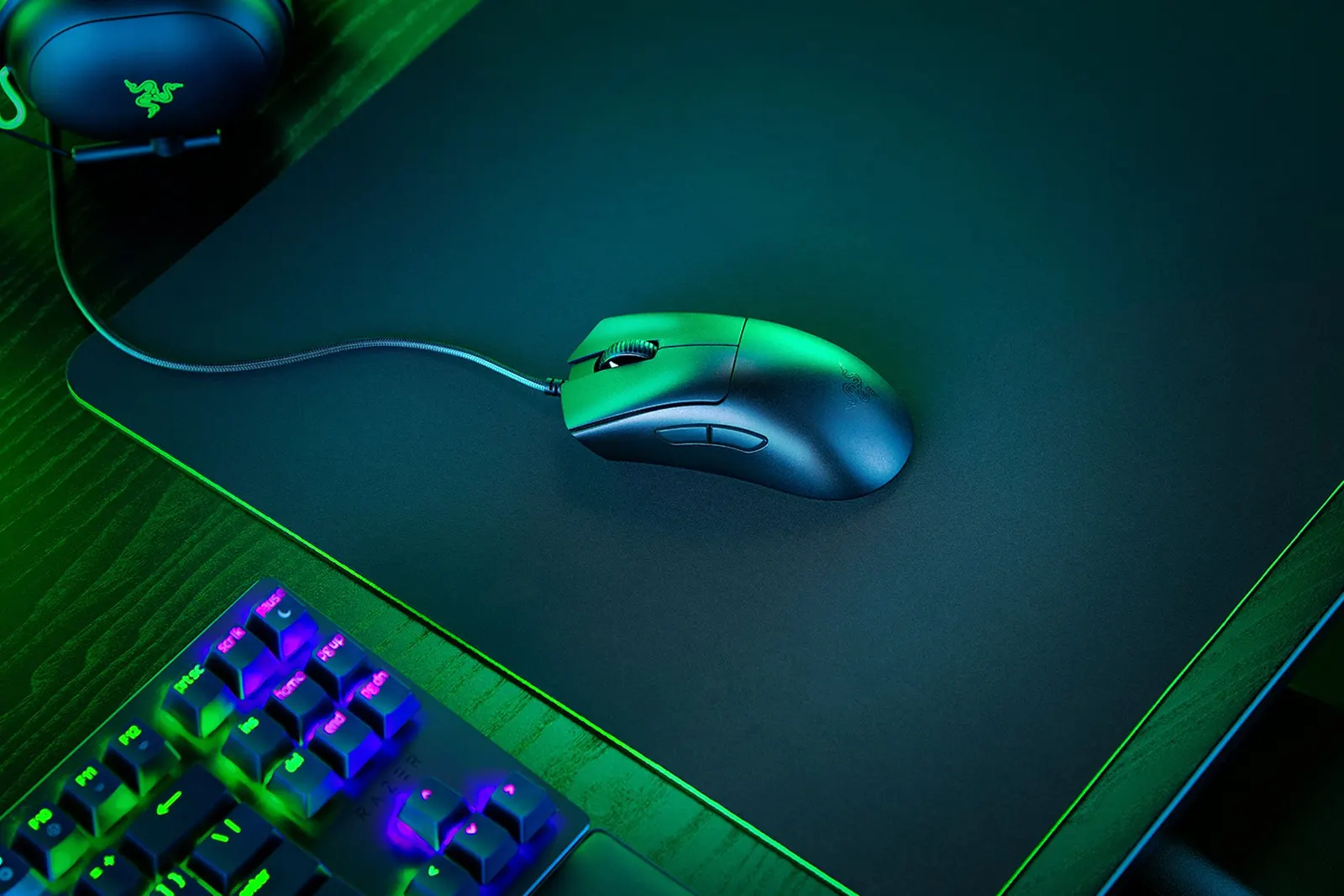 მაუსი Razer Mouse DeathAdder V3, USB-A, black