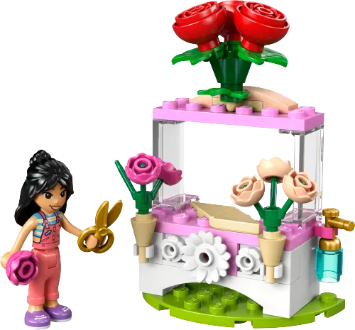 კონსტრუქტორი LEGO recruitment Flower Stand with Roses 30721