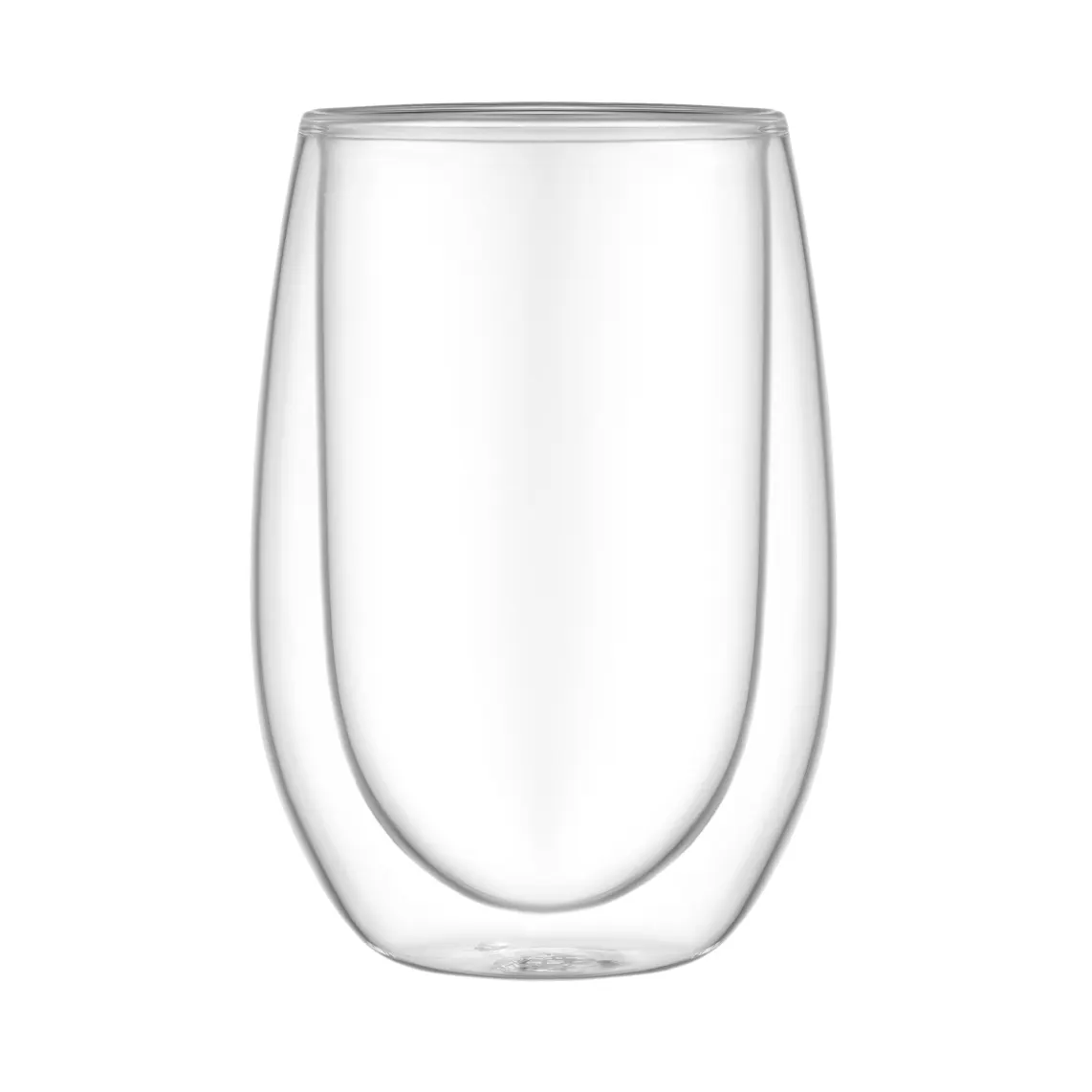 Double wall mug set ARDESTO, 350ml, 2pcs, borosilicate glass, transparent