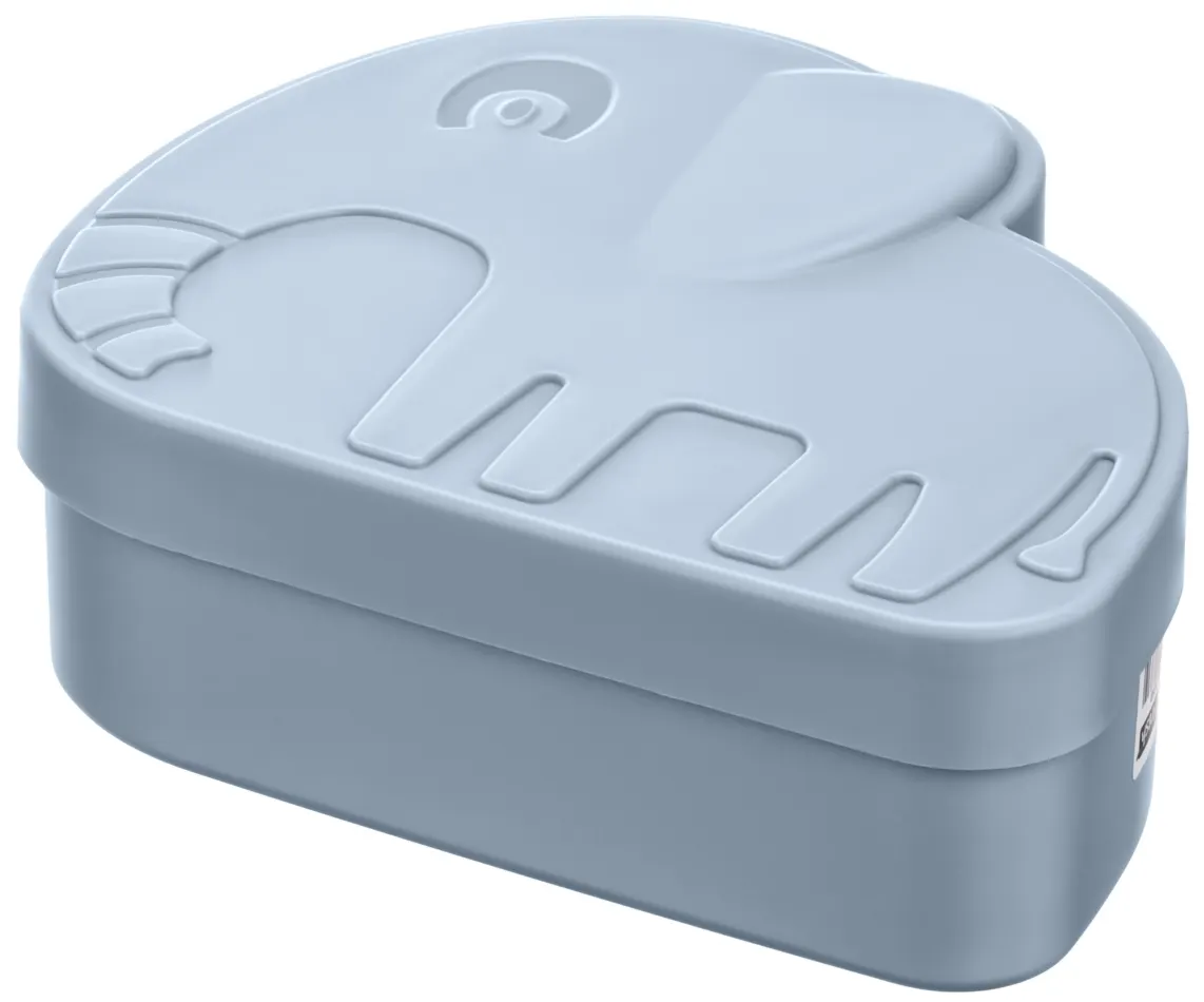 საკვების კონტეინერი ARDESTO Lunch box Fresh Elephant 1l, plastic, blue