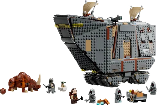 კონსტრუქტორი LEGO Offworld Sandcrawler and Mudhorn 75453