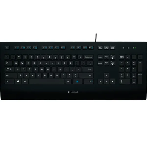 Logitech K280E Wired Black