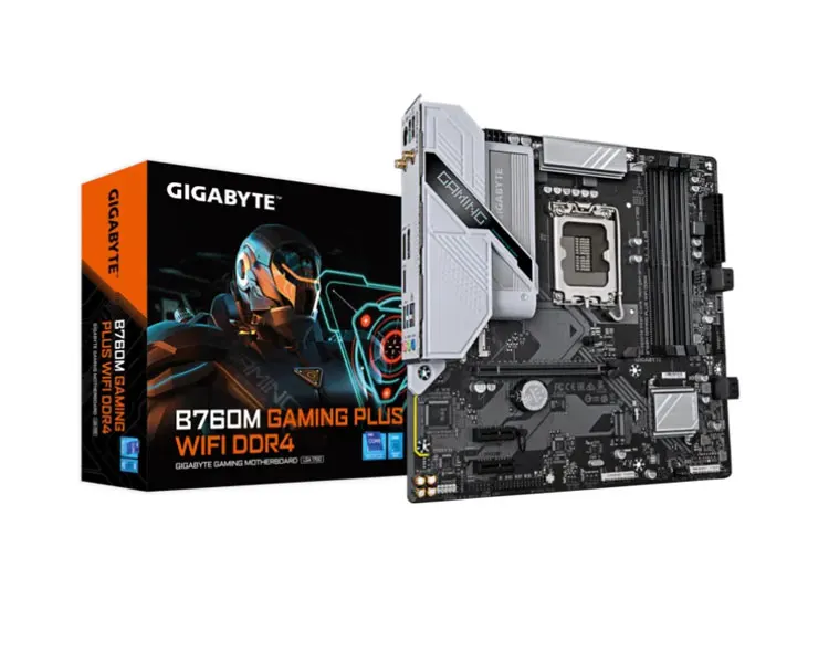 დედა დაფა Gigabyte B760M GAMING PLUS WIFI DDR4 4DDR4 LGA1700