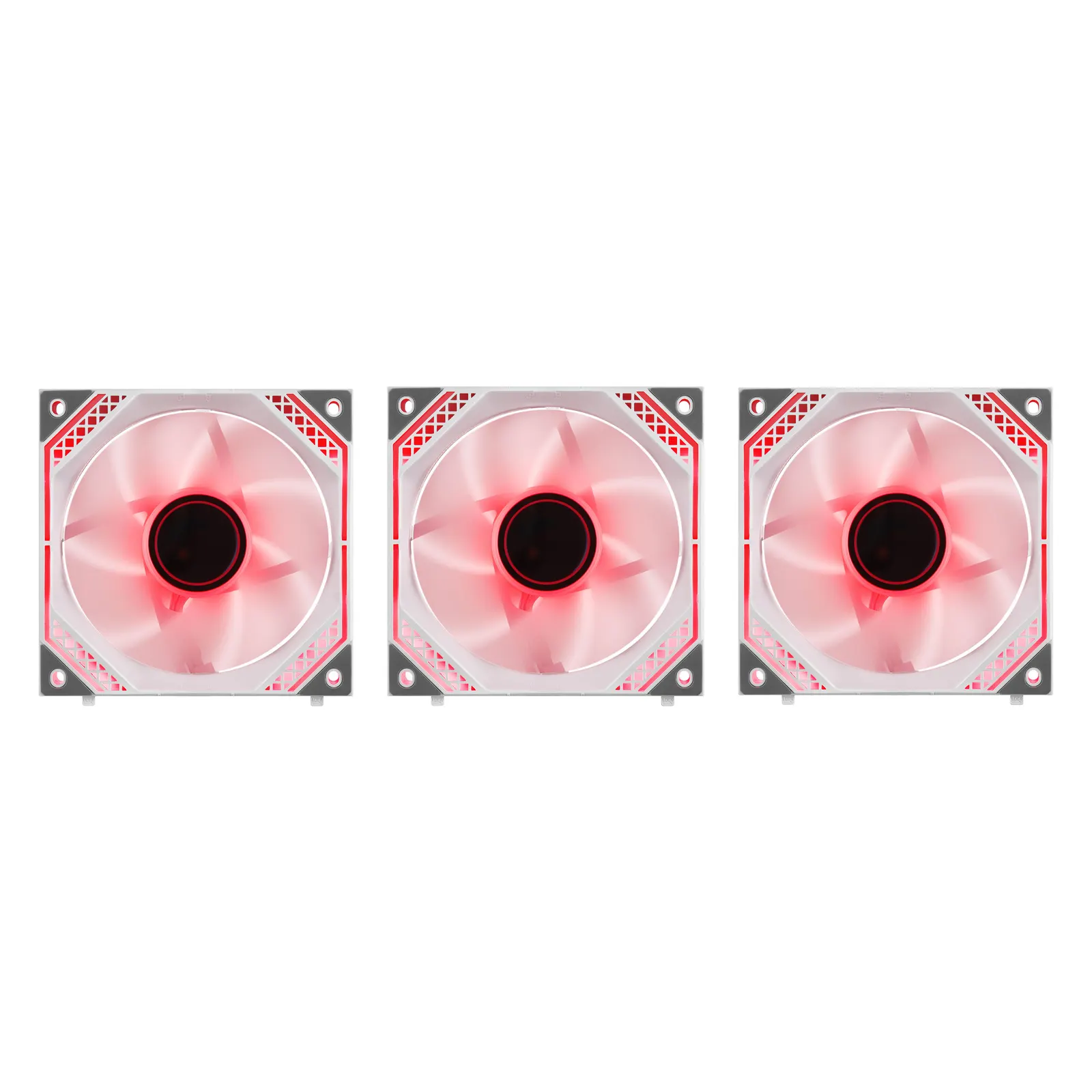ქეისის ვენტილატორი 2E GAMING Case Fan Air Cool Magic Mirror ACF120MW-ARGB, 3x120mm, 2000rpm, 4pin PWM +5VARGB, 20.5dBa, white
