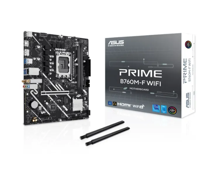 დედა დაფა Asus PRIME B760M-F WIFI 2DDR5 LGA1700 - 90MB1N00-M0EAY0