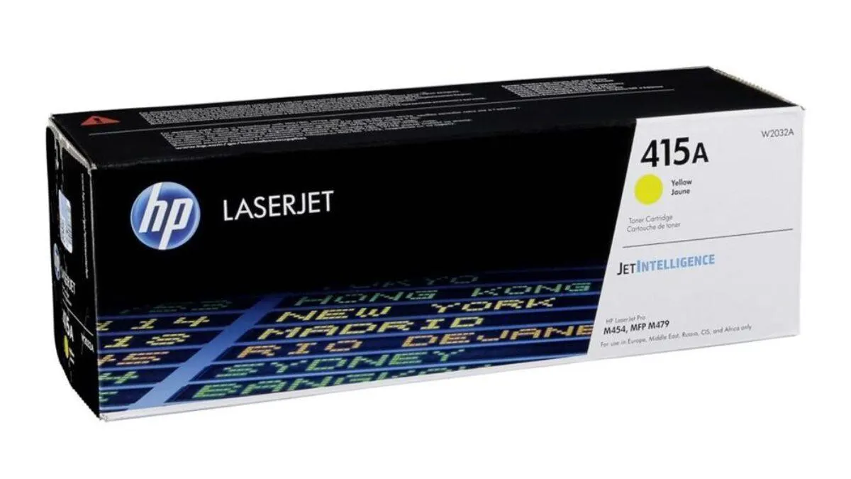 415A HP Toner Cartridge,Yellow W2032A