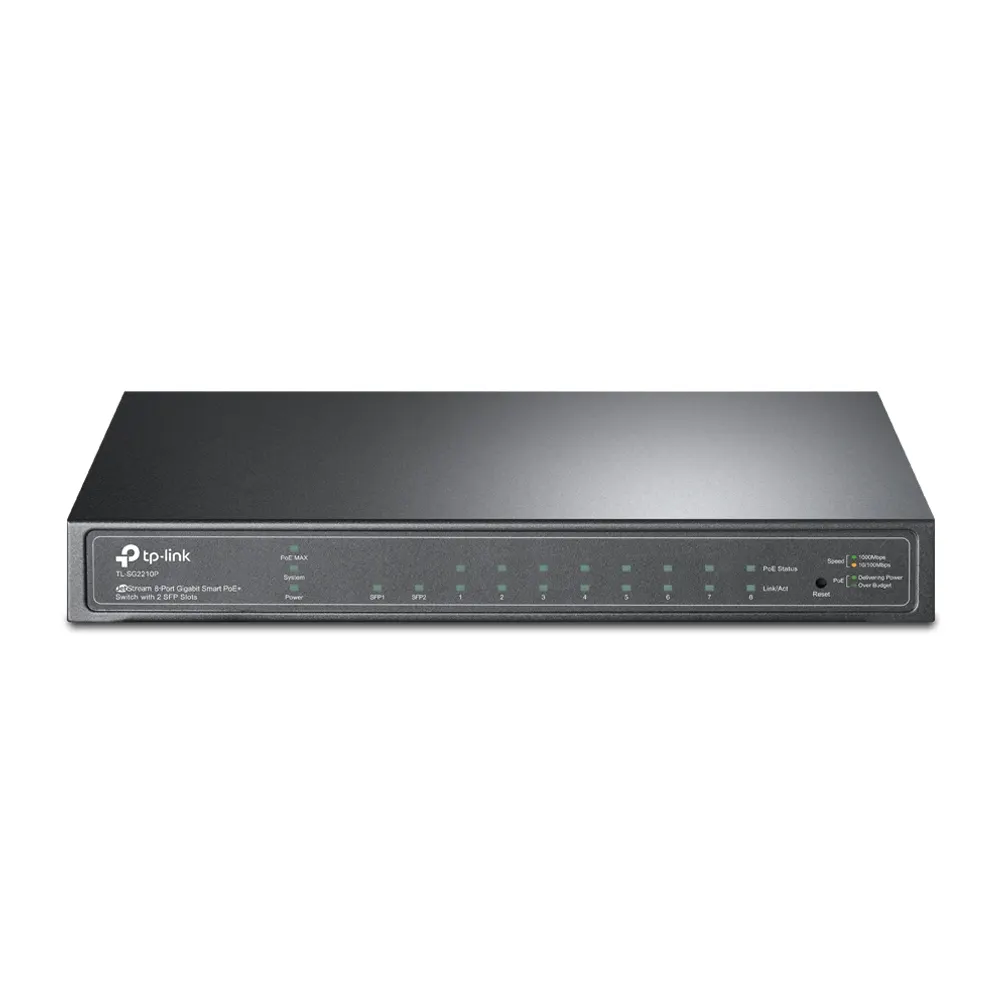 სვიჩი TP-Link TL-SG2210P JetStream 10-Port Gigabit Smart Switch