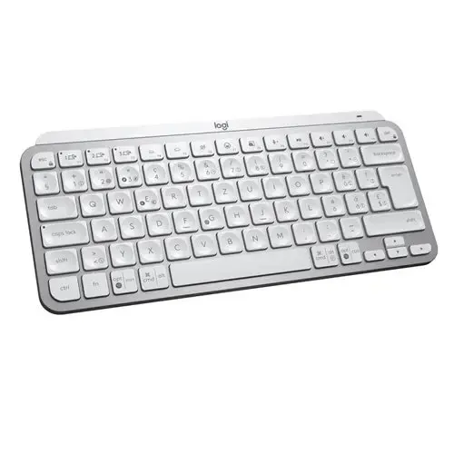 logitech, MX Keys Mini, Keyboard Pale Grey