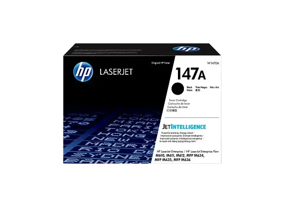 147A HP Toner Cartridge, Black W1470A