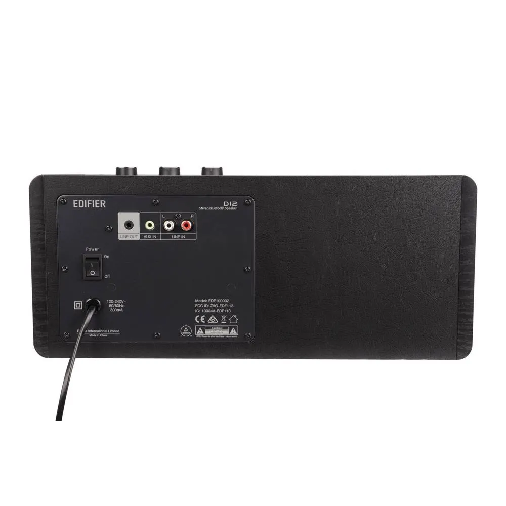 დინამიკი EDIFIER D12 Bluetooth Integrated Desktop Stereo Speaker 70 W Black