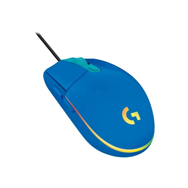 მაუსი Logitech G203 Lightsync Wired Blue