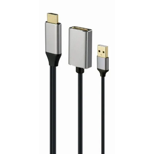 HDMI ადაპტერი Gembird HDMI to DisplayPort Active Adapter