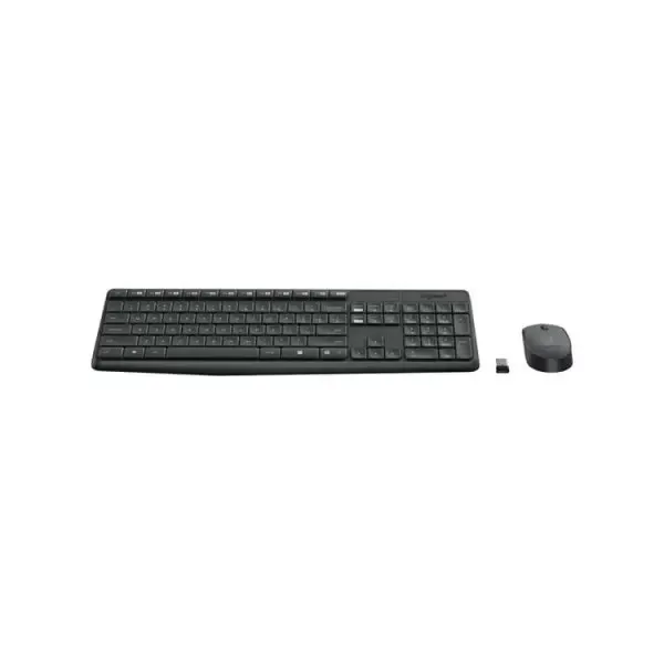 MK235, LOGITECH, Keyboard, Wireless Combo, GREY.