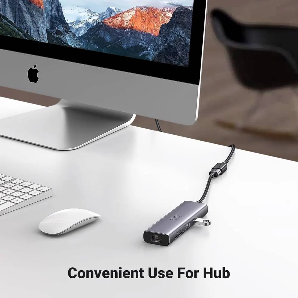 USB დამაგრძელებელი UGREEN US129 (90722), USB 3.0 Male to USB Female, Extension Male Cable, 5m, Black