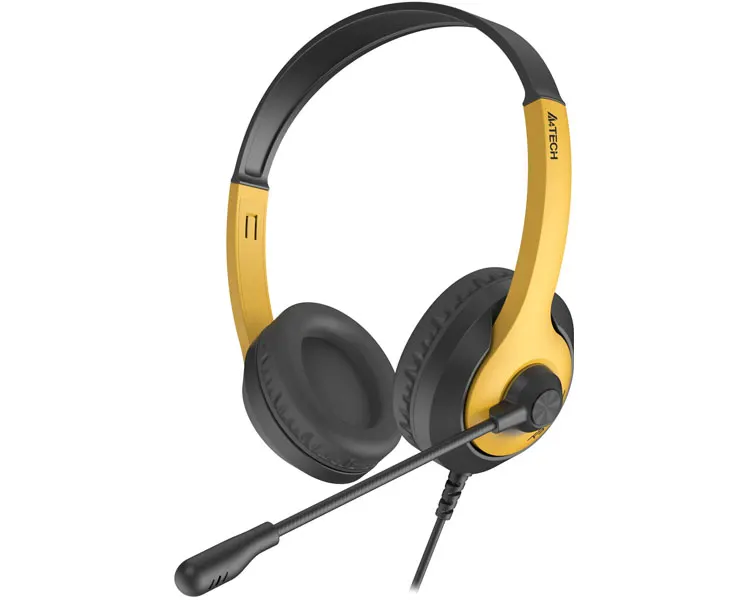 ყურსასმენი A4tech Fstyler FH100U USB Stereo Headset With Mic Bumblebee