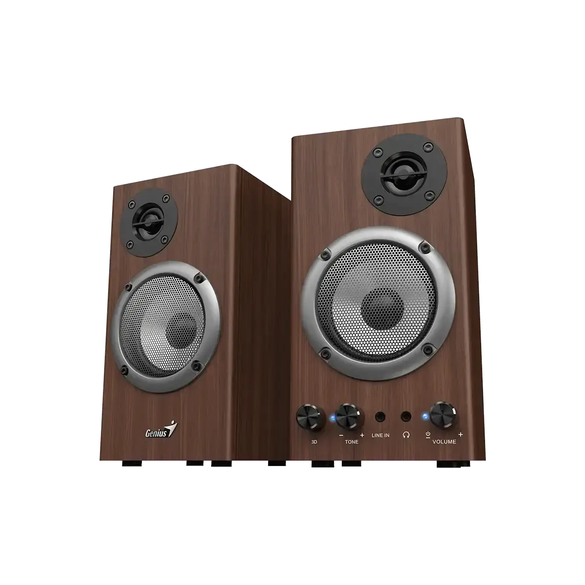 Genius, SP-HF500B Speaker Wood