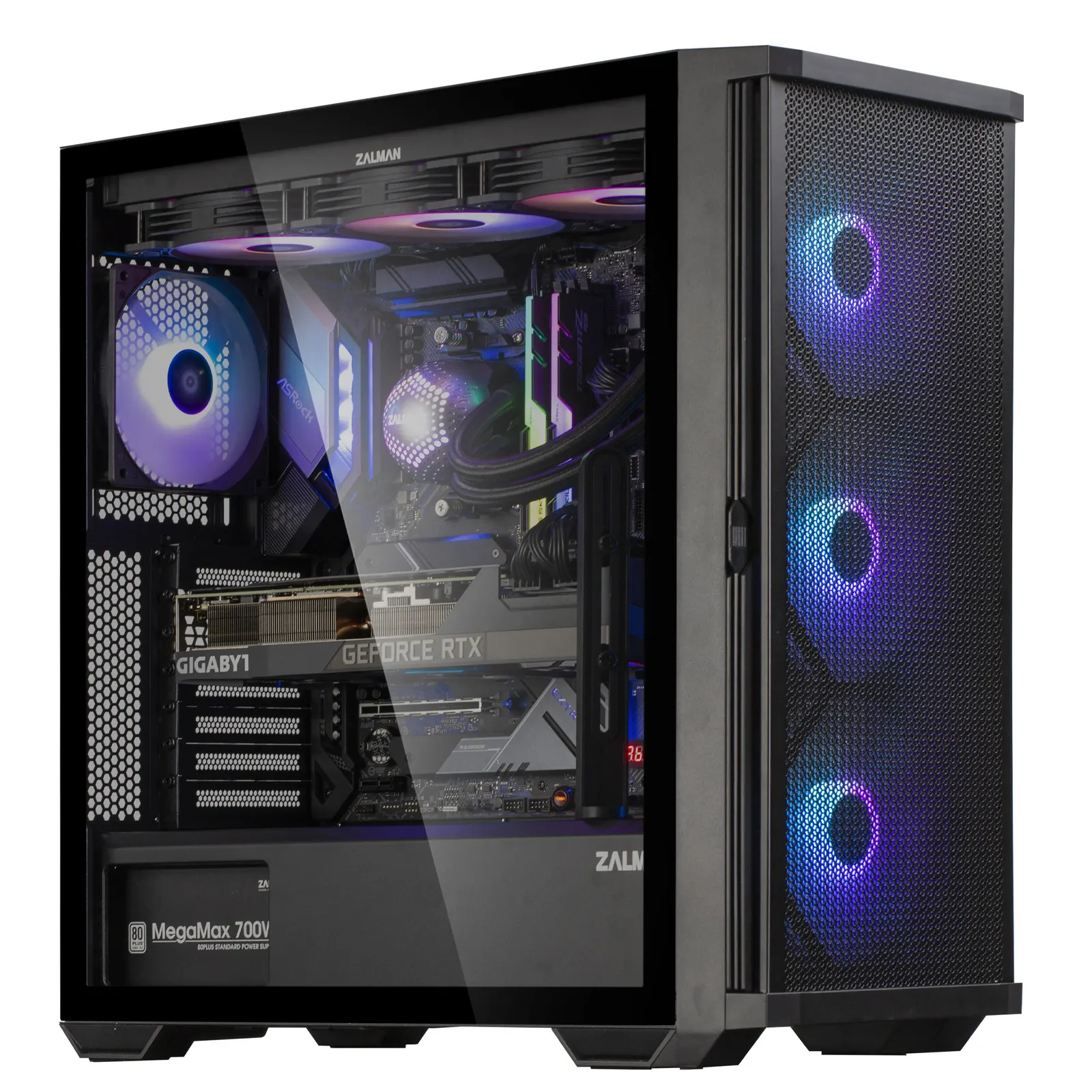 ქეისი Zalman Z10 PLUS ATX Mid Tower Black