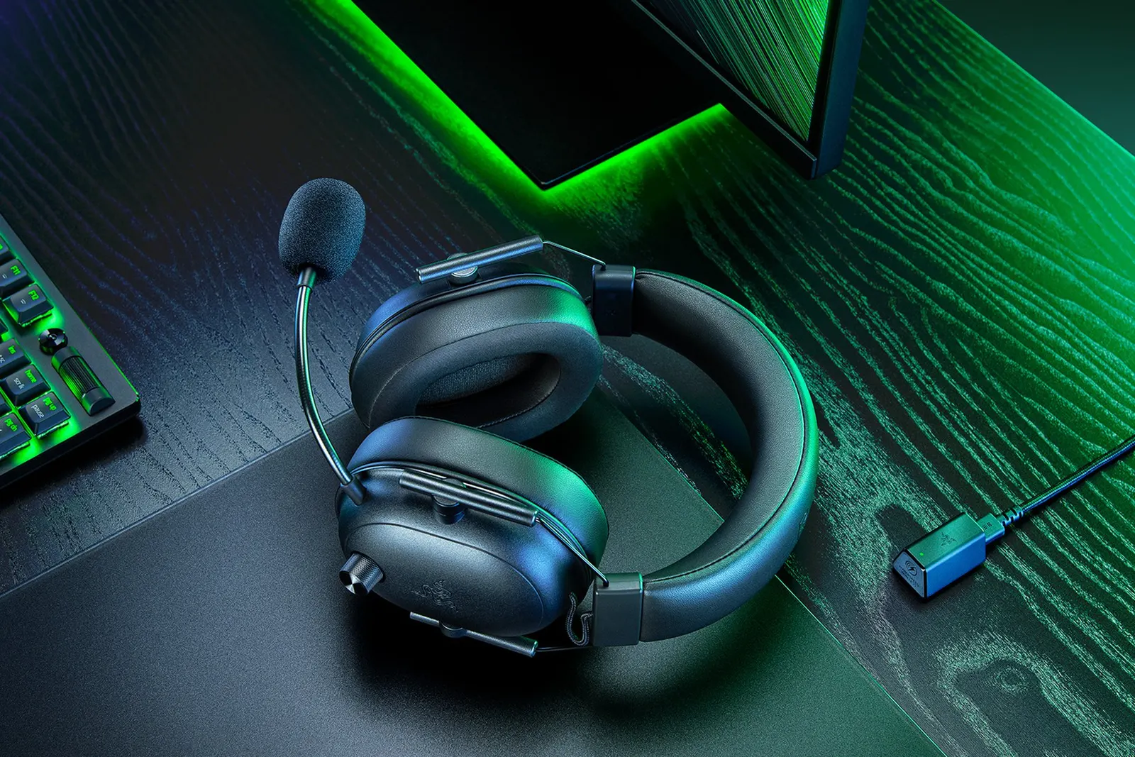 ყურსასმენი Razer Headset BlackShark V2 HyperSpeed, USB/WL, black